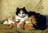 A Proud Mother by Henriette Ronner-Knip
